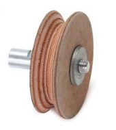 Picture of JET WET STONE SHARPENER PROFILED LEATHER HONING WHEEL