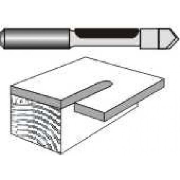 Picture of Toolmate Combination Pilot Panel 1/4"X 3/4" - Shank: 1/4"