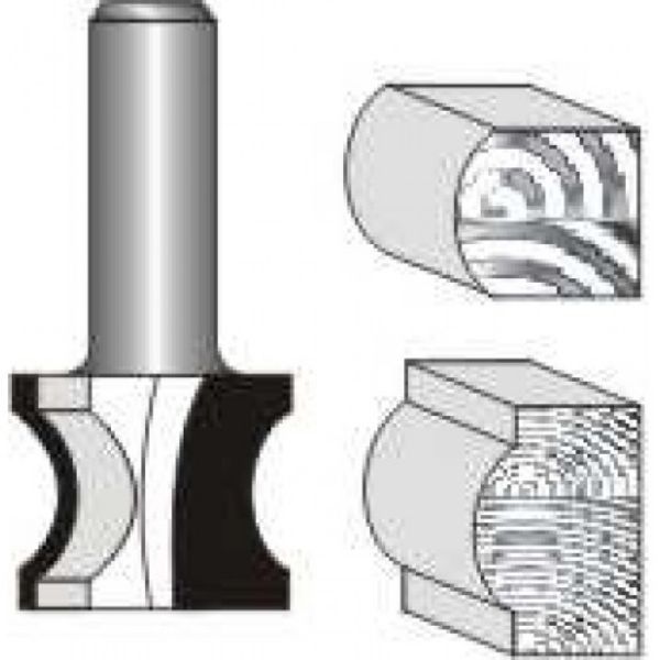 External Bull Nose 1" Wide X 3/4" High- 3/16 "Radius - Shank: 1/4" | Buy Online in South Africa | Strand Hardware 