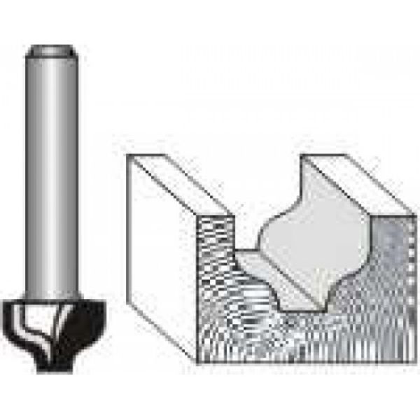 Picture of Ogee Plunge Cutting 1/2"Wide X 3/8 " Deep - Shank: 1/4"