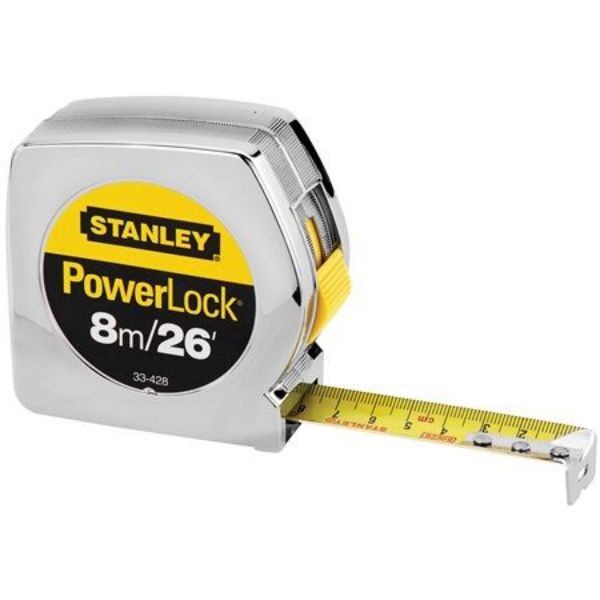 Stanley Powerlock Tape Measure 8m | Buy Online in South Africa | Strand Hardware 