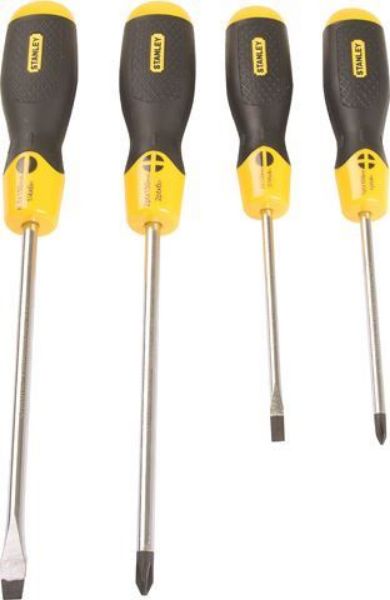 STANLEY 4 PIECE CUSHIONED GRIP SCREWDRIVER SET SOUTH AFRICA