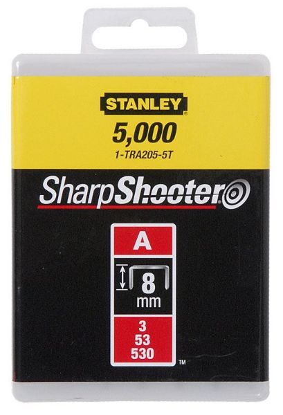 STANLEY 8MM TYPE A LIGHT DUTY STAPLES SOUTH AFRICA