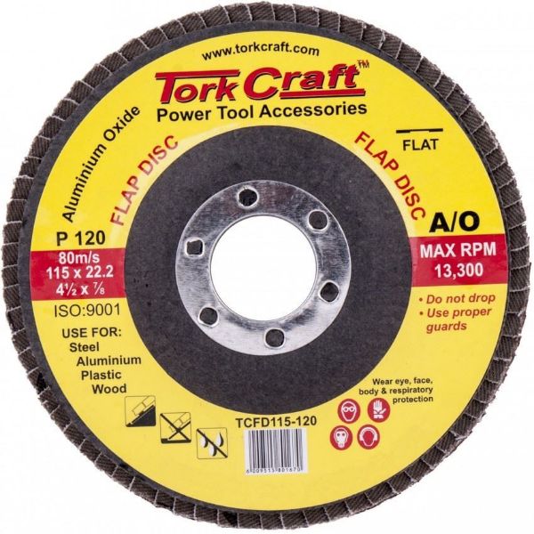 Picture of Tork Craft Sanding Flap Disc 115mm P120