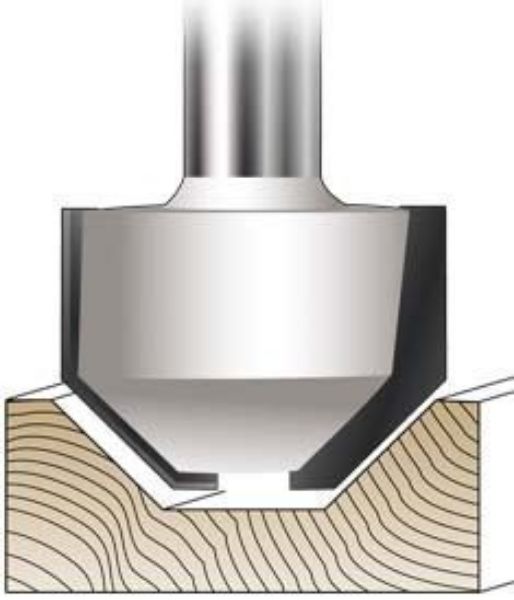 Picture of V-Groove Router Bit