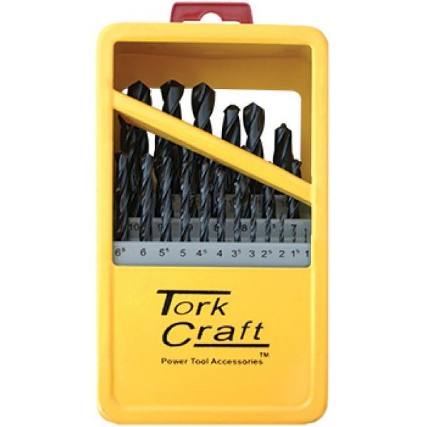 TORK CRAFT DRILL BIT ROLL FORGED SET 25PC SOUTH AFRICA