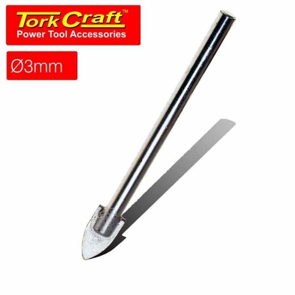 TORK CRAFT GLASS & TILE DRILL 3MM SOUTH AFRICA
