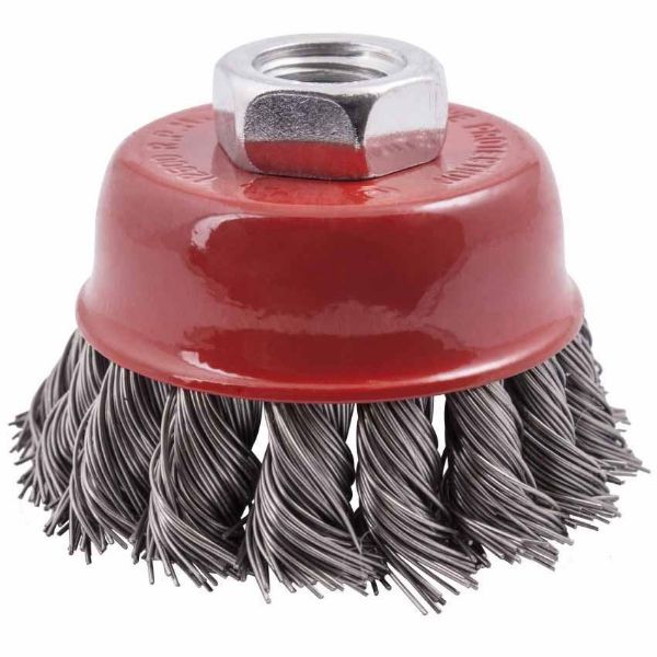 Tork Craft Knotted Steel Wire Cup Brush | Buy Online in South Africa | Strand Hardware 