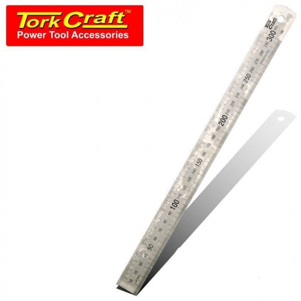TORK CRAFT 1.0 X 25 X 300MM RULER STAINLESS STEEL SOUTH AFRICA