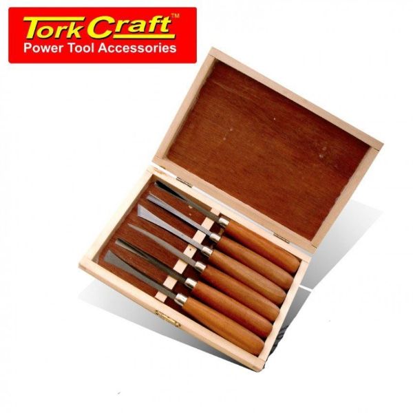 TORK CRAFT 6PCE WOOD CARVING CHISEL SET SOUTH AFRICA