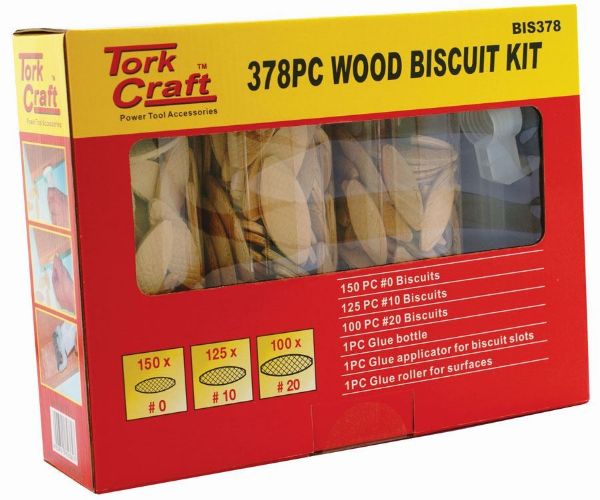 Picture of TORK CRAFT 378 PCE WOOD BISCUIT KIT