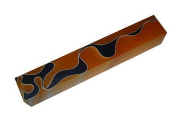 TOOLMATE ORANGE & BLACK WITH WHITE LINE ACRYLIC PEN BLANK BEST TOOLS STRAND HARDWARE SOUTH AFRICA
