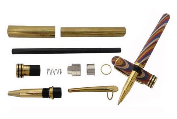 Picture of TOOLMATE SEMICILCULAR ROLLERBALL GOLD  PEN KITS