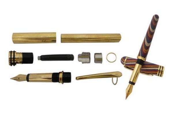 Picture of TOOLMATE SEMICIRCULAR FOUNTAIN GOLD  PEN KITS
