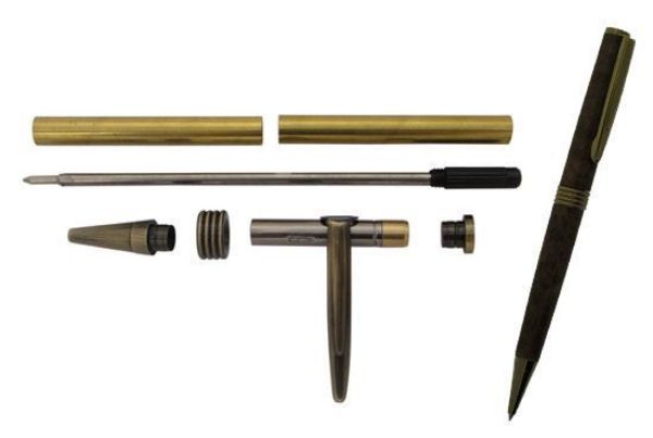 Toolmate Streamline Antique Bronze Pen Kit | Buy Online in South Africa | Strand Hardware 