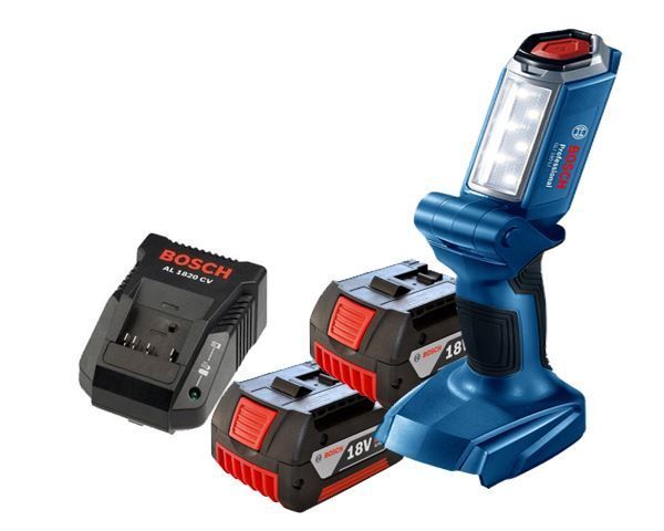 Picture of BOSCH BATTERY SET GBA 4.0AH (X2) & CHARGER& TORCH