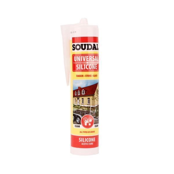 Soudal Universal Silicone Clear 270ml