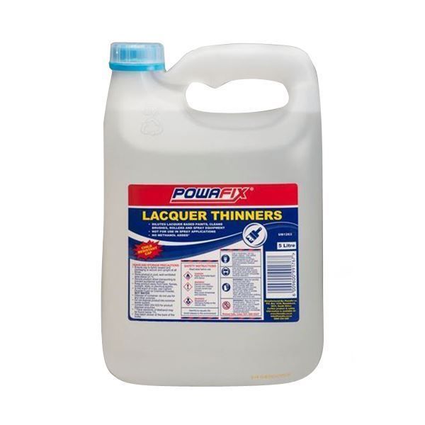 POWAFIX LACQUER THINNERS (VIRGIN) 5LT SOUTH AFRICA