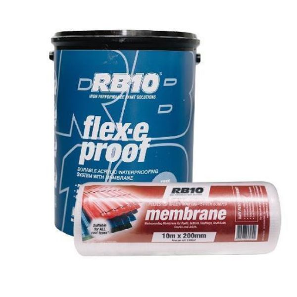 RB10 FLEX-E PROOF CHARCOAL + MEMBRANE + BRUSH SOUTH AFRICA