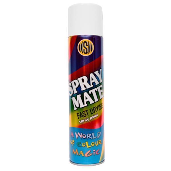 Spraymate Matt White 250ml | Buy Online in South Africa | Strand Hardware 