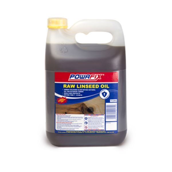POWAFIX RAW LINSEED OIL 5LT SOUTH AFRICA 