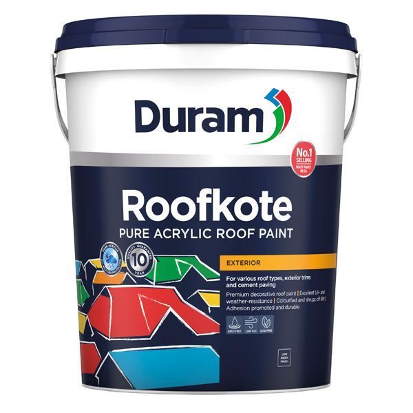 DURAM ROOFKOTE CHARCOAL 20L SOUTH AFRICA 