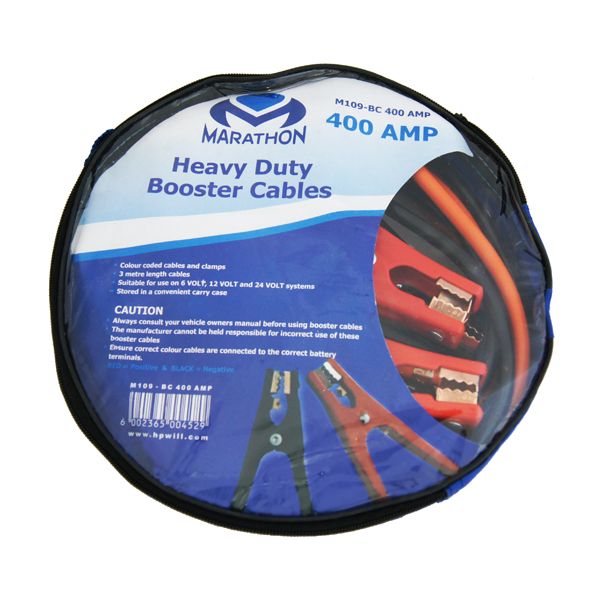 MARATHON TOOLS BOOSTER CABLES 400AMP JUMPER CABLES STRAND HARDWARE SOUTH AFRICA 