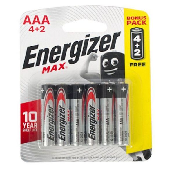 ENERGIZER 4 + 2 PACK AAA ONLINE STRAND HARDWARE SOUTH AFRICA