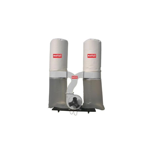 Martlet Twin / dual bag Dust Extractor Specials Price Wood Working Machines workshop Strand Hardware South Africa