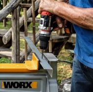 WORX Slammer Active Hammer Drill Brushless WX354 Cordless Kit DIY Industrail Strand Hardware South Africa