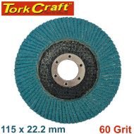 Tork Craft Flap Disc P60 Zirconium 115mm Angled Best Tool Shop DIY Industrial Specials Price Strand Hardware South Africa