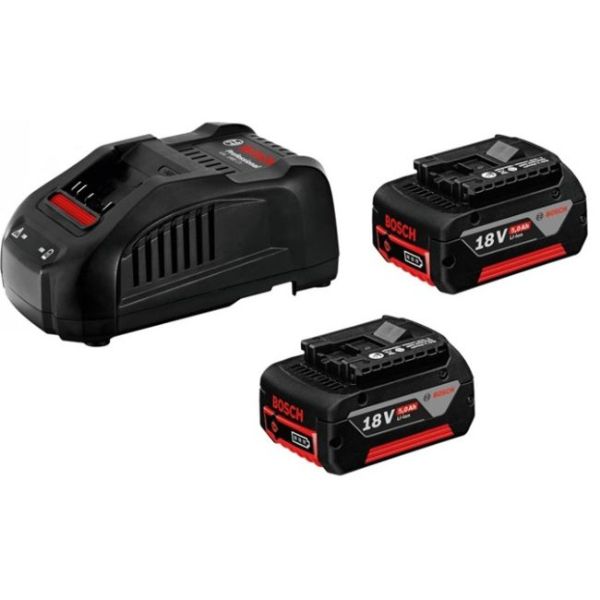 Bosch Battery Set GBA 5.0Ah x 2 & Charger. Secure Shopping. 3 to 5 days across South Africa
