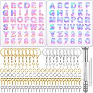 RESIN MOULD KEYCHAIN ABC+123 (S) SET Q125 PCE DIY BEST TOOLS STRAND HARDWARE SOUTH AFRICA
