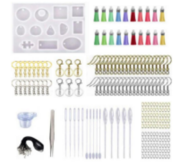 Resin In Mould Jewelry & Keychain Acc Kit | Buy Online in South Africa | Strand Hardware 