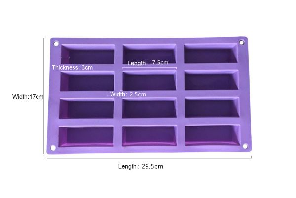 Resin Mold Silicone 12 Cavity For Pen Blanks | Buy Online in South Africa | Strand Hardware 