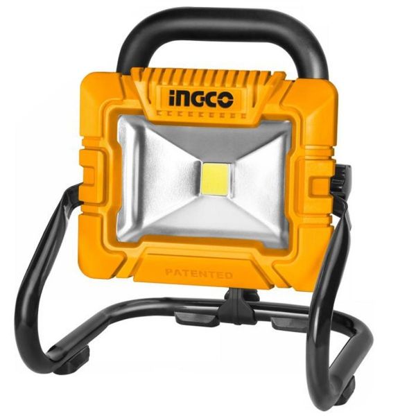 Ingco Cordless Led Work Lamp 1800 Lumens  20V | Buy Online in South Africa | Strand Hardware 