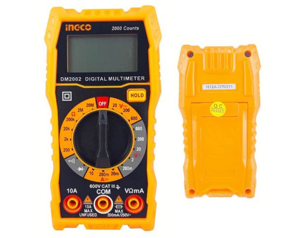 Ingco Multimeter Digital 600V DM2002 | Buy Online in South Africa | Strand Hardware 
