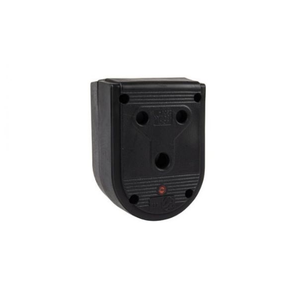 Picture of ELECTRICMATE JANUS COUPLER RUBBER DOUBLE -BLACK