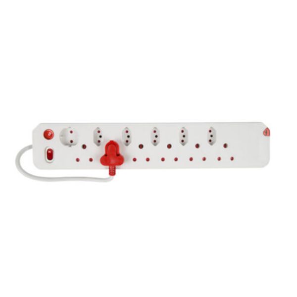 ELECTRICMATE MULTIPLUG 12-WAY SNGL SWITCH (SURGE) SOUTH AFRICA