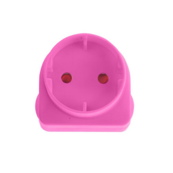 ELECTRICMATE ADAPTOR SCHUKO - PINK SOUTH AFRICA