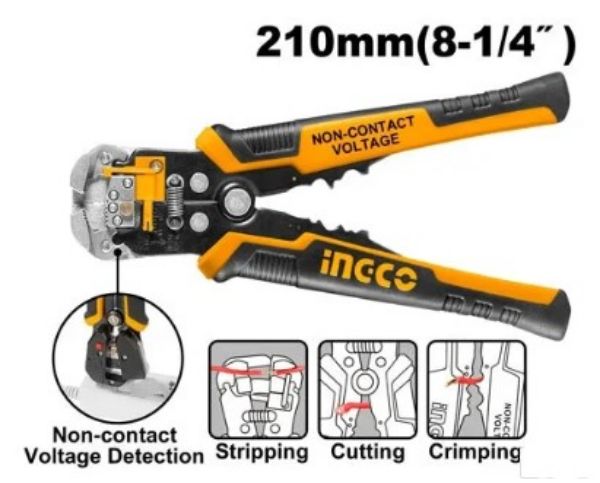 Ingco Plier  Wire  Stripper 4 In 1 Function | Buy Online in South Africa | Strand Hardware 