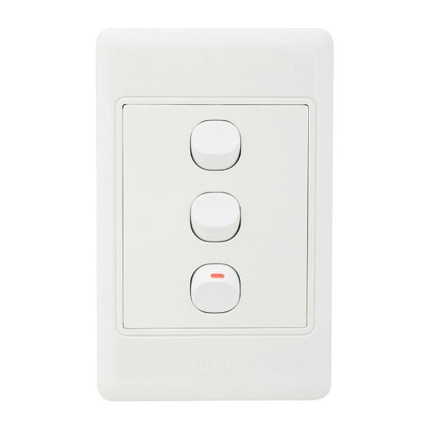  Eurolux Switch 3 Level 1 - Way Complete | Buy Online in South Africa | Strand Hardware 