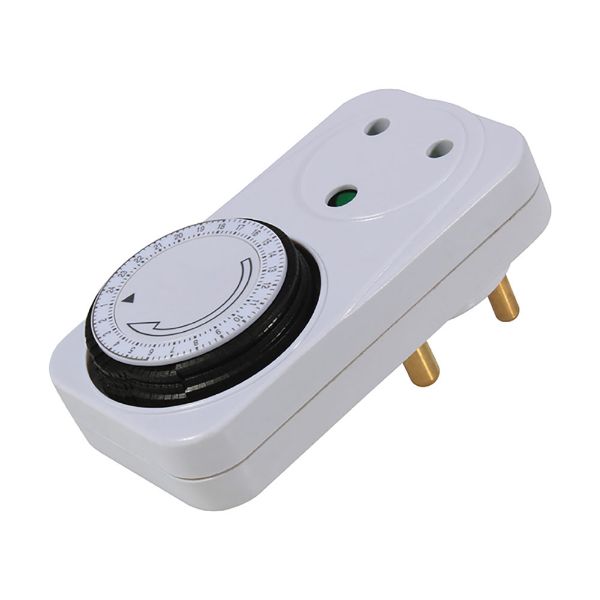 Eurolux Timer Plug in 24hrs | Buy Online in South Africa | Strand Hardware 