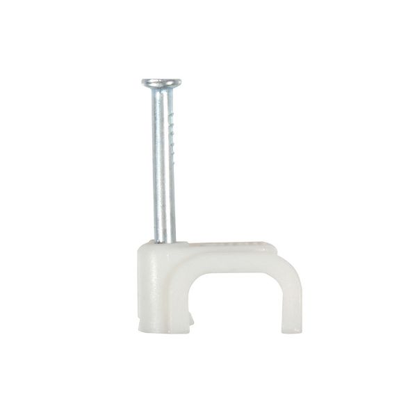 Eurolux Cable Clips Flat 8mm  Q:100 | Buy Online in South Africa | Strand Hardware 