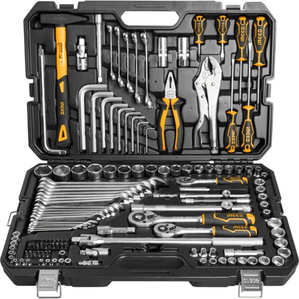 Ingco Combination Tool Set 142 PCE | Buy Online in South Africa | Strand Hardware