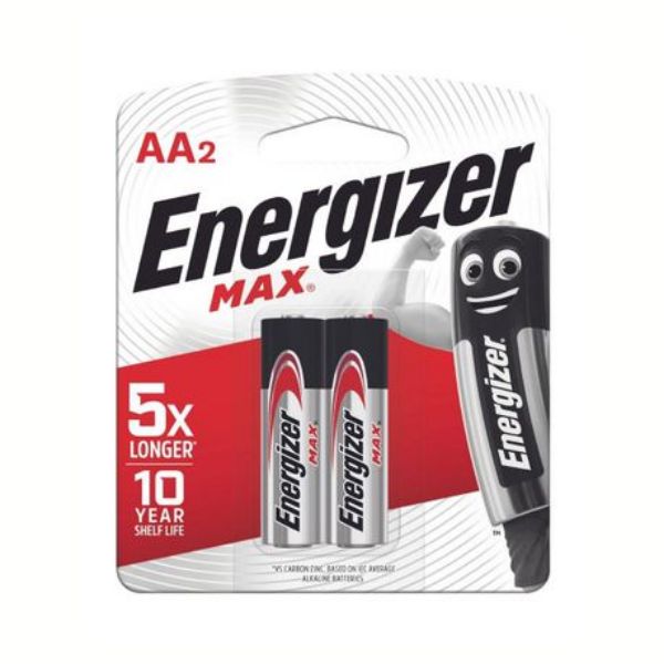 Energizer Battery Max AA Q:2 | Buy Online in South Africa | Strand Hardware 