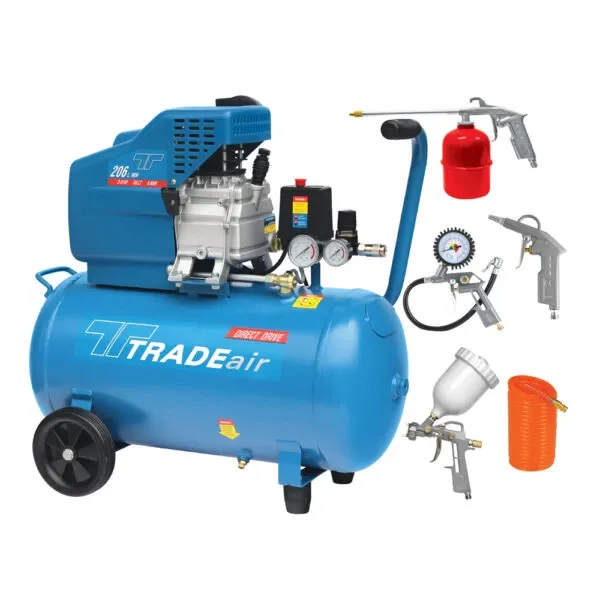 Trade-Air Compressor 50L Hobby Master Kit, South Africa, Strand Hardware