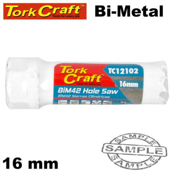 Tcraft Hole Saw BI-Metal BIM42  16mm Strand Hardware 