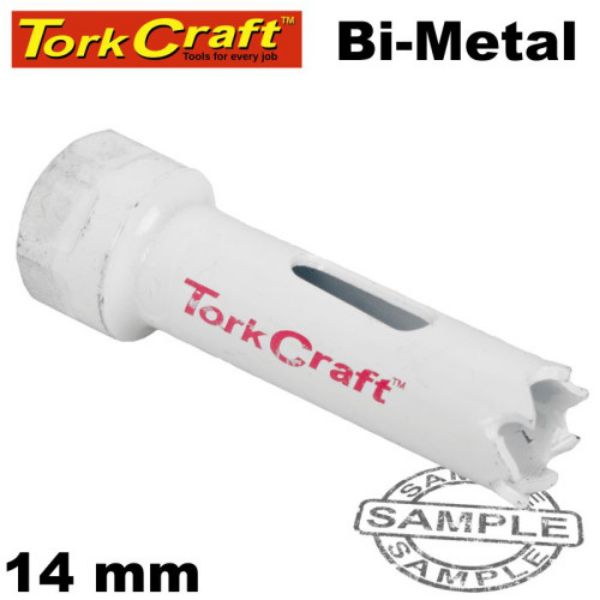 TCRAFT Hole Saw BI-Metal BIM42  14mm Strand Hardware 