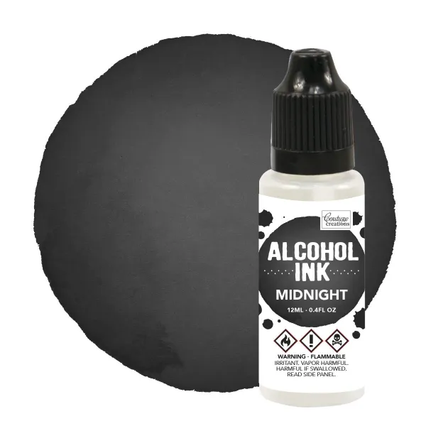 Adco Alcohol Ink Pitch Black Midnight 12ml South Africa Strand Hardware